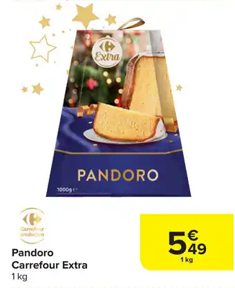 Carrefour Pandoro Carrefour Extra 1 kg aanbieding