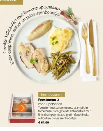 Colruyt Feestmenu 2 aanbieding