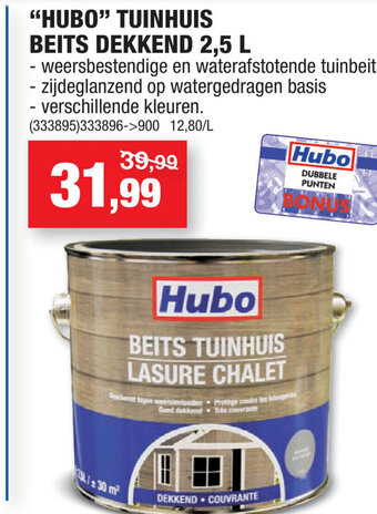 Hubo Tuinhuis Beits Dekkend