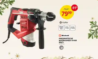 Brico PNEUMATISCHE BOORHAMER TH-RH 900/1 aanbieding
