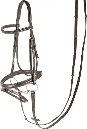 Harry's horse hoofdstel luxe gecombineerd full bruin