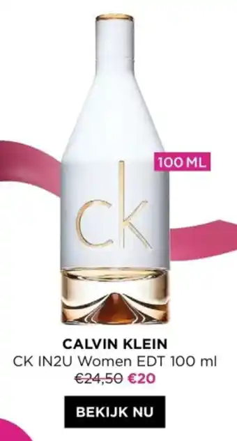 CALVIN KLEIN CK IN2U Women EDT 100 ml