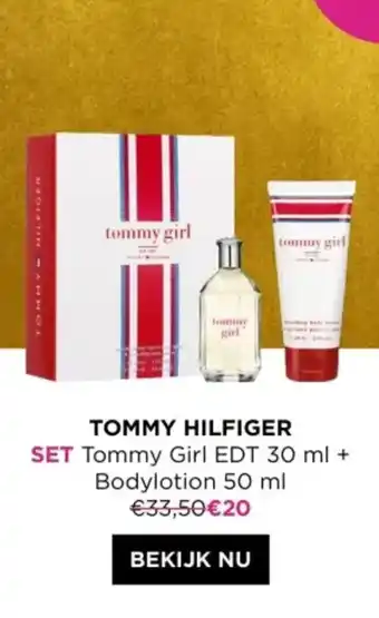 TOMMY HILFIGER SET Tommy Girl EDT 30 ml + Bodylotion 50 ml