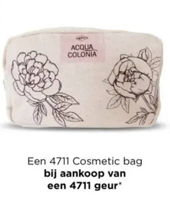 ICI PARIS XL Een 4711 Cosmetic bag bij aankoop van een 4711 geur* aanbieding