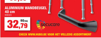 Hubo Aluminium wandbeugel aanbieding