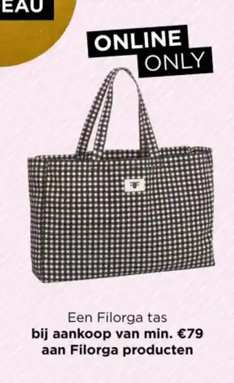 ICI PARIS XL Een Filorga tas aanbieding