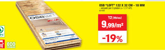 Hubo Osb Loft aanbieding