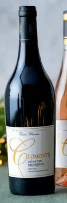 Spar Colruyt Clomonté chardonnay colombard wit of cabernet sauvignon rood aanbieding