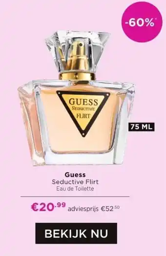 ICI PARIS XL Guess Seductive Flirt 75 ML aanbieding