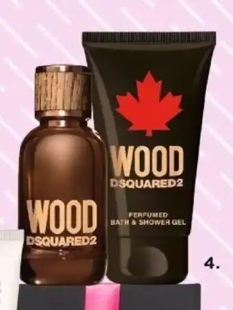 ICI PARIS XL Dsquared2 SET Wood pour Homme aanbieding