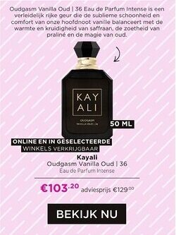 Kayali Oudgasm Vanilla Oud | 36 50 ml