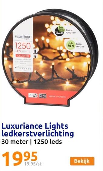 Action Luxuriance Lights ledkerstverlichting aanbieding