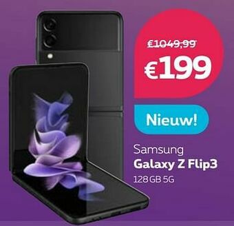 Proximus Samsung galaxy z flip3 128gb 5g aanbieding