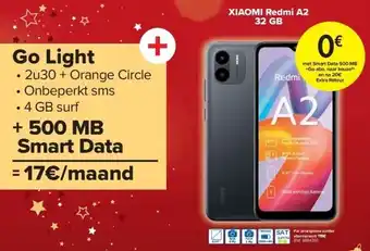 Carrefour Xiaomi redmi a2 32 gb aanbieding
