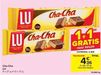 Carrefour Cha-cha lu aanbieding