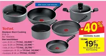 Steelpan start cooking