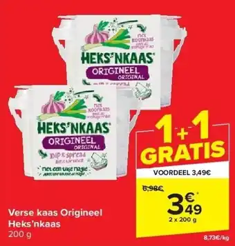 Carrefour Verse kaas origineel heks’nkaas aanbieding