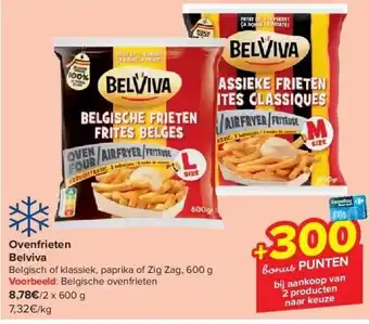 Carrefour Ovenfrieten belviva aanbieding