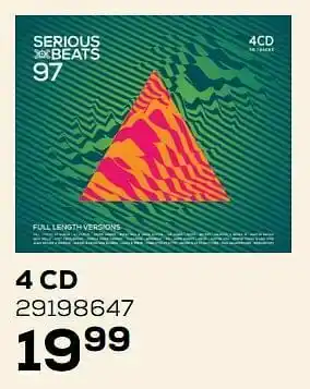 4 cd serious beats 97