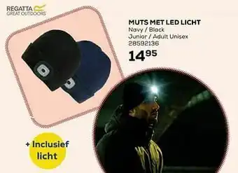 Supra Bazar Muts met led licht aanbieding