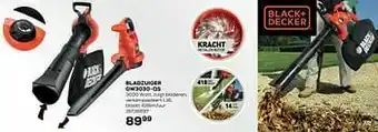 Supra Bazar Black + decker bladzuiger gw3030-qs aanbieding