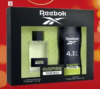 Geschenkdoos inspire your mind men reebok