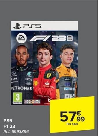 Carrefour Ps5 f1 23 aanbieding