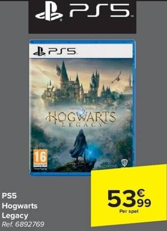 Carrefour Ps5 hogwarts legacy aanbieding