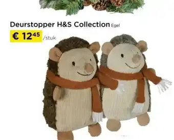 Deurstopper h&s collection egel