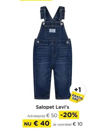Molecule Salopet levi's aanbieding