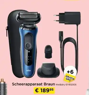 Scheerapparaat braun
