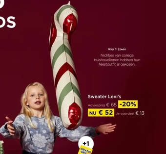 Molecule Sweater levi's aanbieding