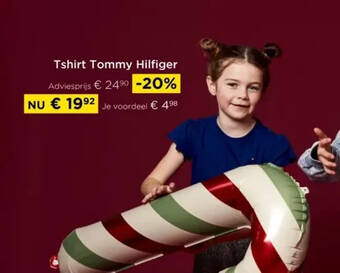 Molecule Tshirt tommy hilfiger aanbieding