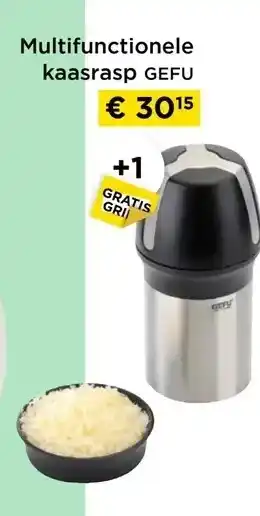 Multifunctionele kaasrasp gefu