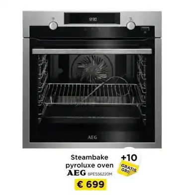 Steambake pyroluxe oven