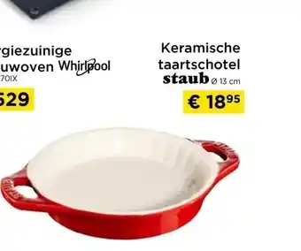 Keramische taartschotel