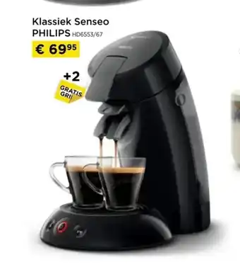 Klassiek senseo philips hd6553/67