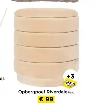Opbergpoef riverdale beau
