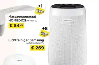 Molecule Luchtreiniger samsung aanbieding