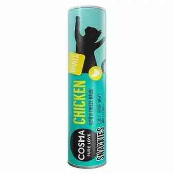 Zooplus 25g Snackies Minis Tonijn Cosma Kattensnacks aanbieding