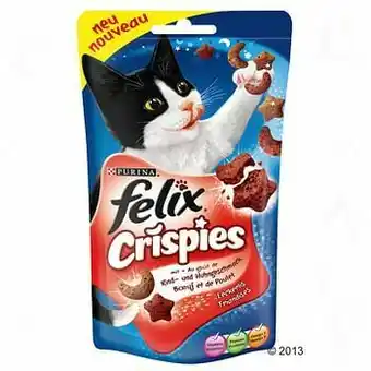 Zooplus 45g Crispies Lam & Groente Felix Kattensnacks aanbieding