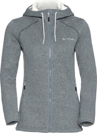 Bol.com Vaude women's sentino jacket iii - outdoortrui - dames - pewter grey aanbieding