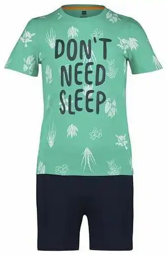 HEMA HEMA Kindershortama Planten Groen (groen) aanbieding