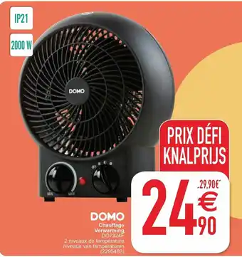 Domo Chauffage Verwarming DO7324F