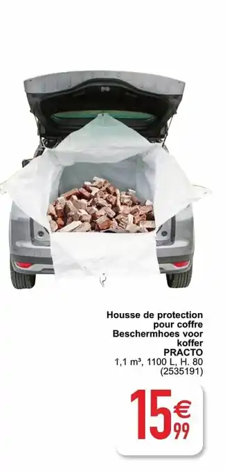 Practo Housse de protection pour coffre Beschermhoes voor koffer