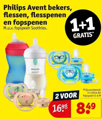 Philips avent bekers, flessen, flesspenen en fopspenen
