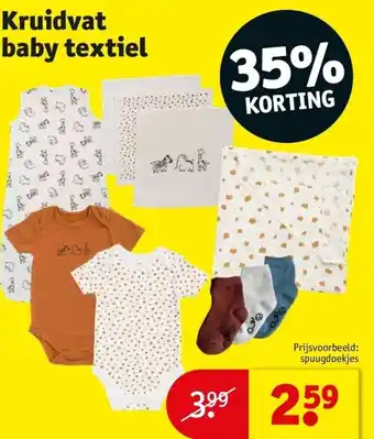 Kruidvat baby textiel