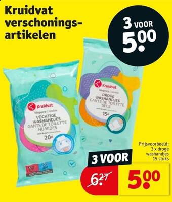 Kruidvat Kruidvat verschoningsartikelen aanbieding