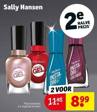 Kruidvat Sally hansen aanbieding