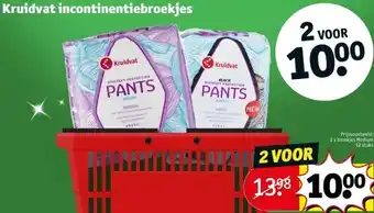 Kruidvat incontinentiebroekjes